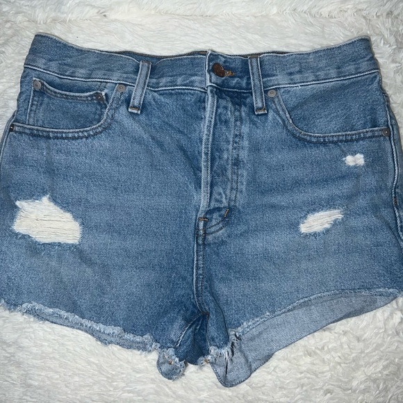 Madewell relaxed denim shorts size 28 EUC - Picture 1 of 5